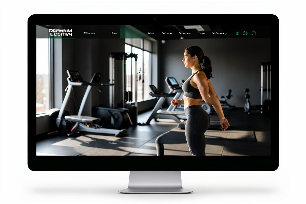 Ukázkový web – Fitness trenérka